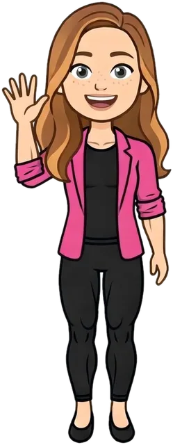Cartoon ESA parent character waving